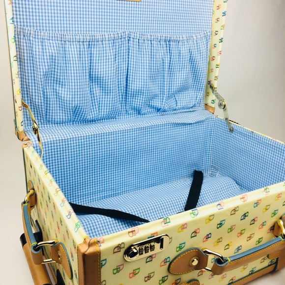 Dooney Bourke Rolling Trunk Suitcase 